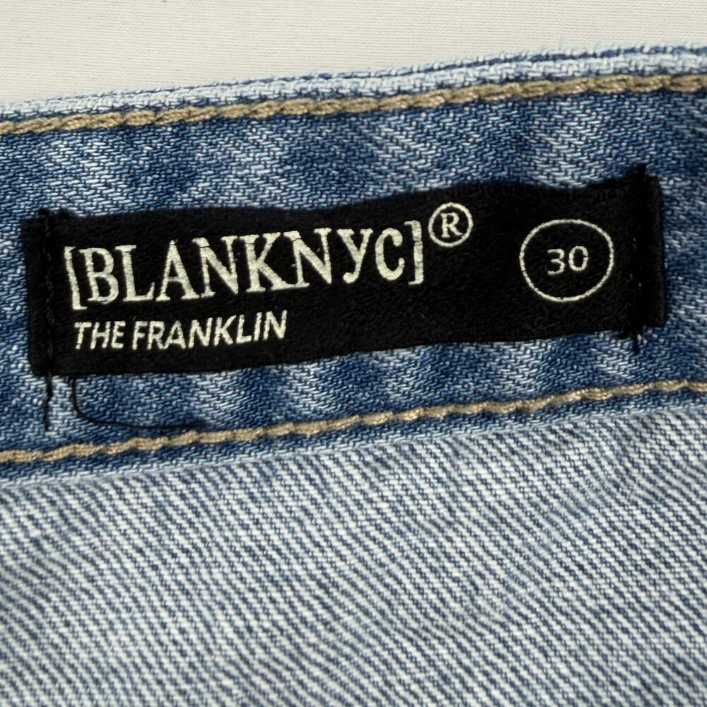 BLANKNYC The Franklin Wide Leg Studded Jeans Size 30 Y2K 90s Glam - Picture 2 of 16